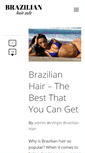 Mobile Screenshot of brazilianhairsale.net